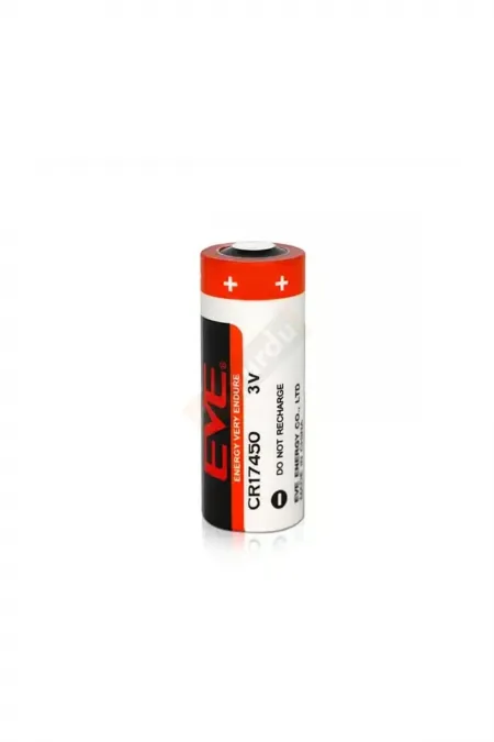 Pil Yurdu - Eve CR17450 3V 2400mAh Silindirik CR Pil Pil Yurdu - Eve CR17450 3V 2400mAh Silindirik CR Pil